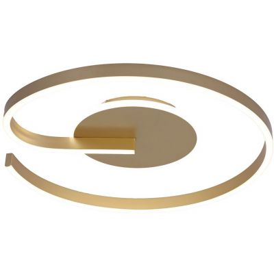Milagro Lorenzo lampa podsufitowa 1x22 W złota ML1849