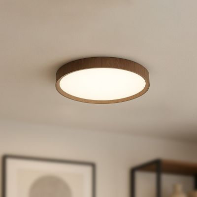 Milagro Forest lampa podsufitowa 1x24 W drewno ML2054