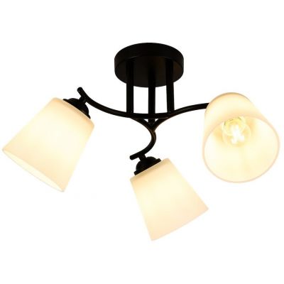 Milagro Pafos lampa podsufitowa 3x15 W czarna ML2257