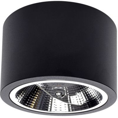 Milagro Redondo lampa podsufitowa 1x12W czarna ML5698