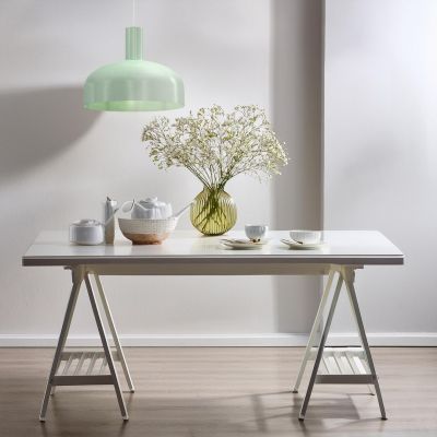 Milagro Visby lampa wisząca 1x60 W miętowa MLP1555