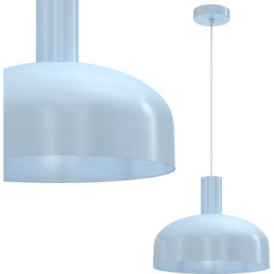 Milagro Visby lampa wisząca 1x60 W niebieska MLP1556