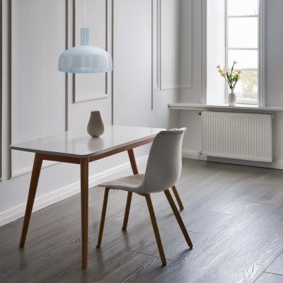 Milagro Visby lampa wisząca 1x60 W niebieska MLP1556