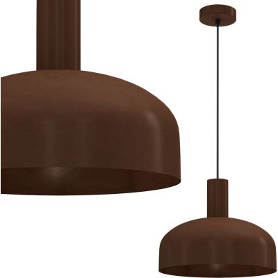 Milagro Visby lampa wisząca 1x60 W czekoladowy MLP1557