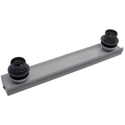 Milagro Miś lampa podsufitowa 2x60W szaro/drewniana MLP4964