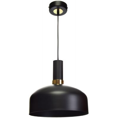 Milagro Malmo lampa wisząca 1x60W czarno/złota MLP6198