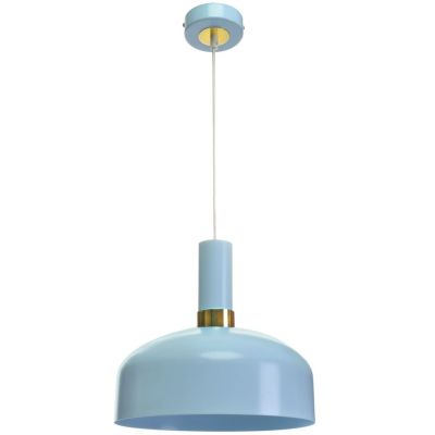 Milagro Malmo lampa wisząca 1x60W niebiesko/złota MLP6201