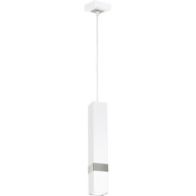 Milagro Vidar lampa wisząca 1x8W biała/chrom MLP6283