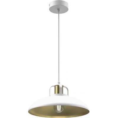 Milagro Felix lampa wisząca 1x60W biały mat/złoty mat MLP7704