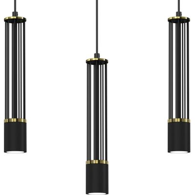 Milagro Estilo lampa wisząca 3x40W czarna MLP8410