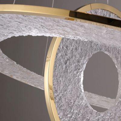 MaxLight Alexia lampa wisząca 1x45 W złota P0638D