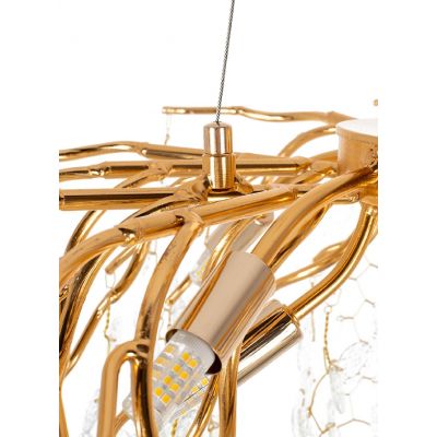 Moosee Riviera lampa wisząca 7x20 W złota 5900168832947