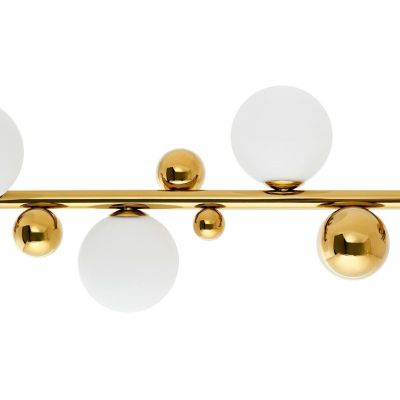 Moosee Valentino Level lampa wisząca 6x2,5W złota/biała MSE010100135