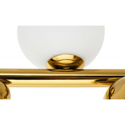 Moosee Valentino Level lampa wisząca 6x2,5W złota/biała MSE010100135