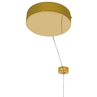 Moosee Ring Luxury lampa wisząca 1x60W LED złota MSE010100190