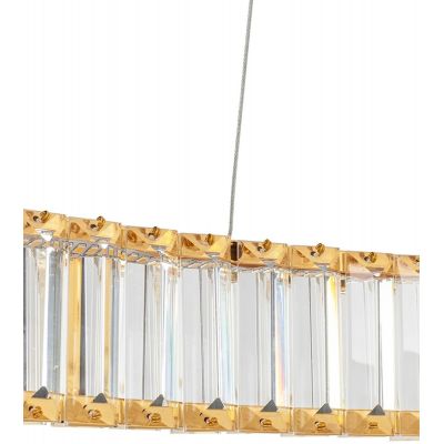 Moosee Liberty lampa wisząca 1x42 W przezroczysta-złota MSE010100174