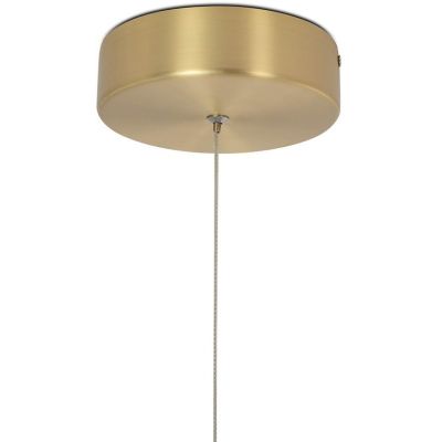 Moosee Serpiente lampa wisząca 1x22,4 W biała-złota MSE010100178