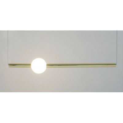 Moosee Libra lampa wisząca 1x10W LED złoty/biały MSE010100221