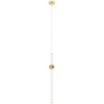 Moosee Libra lampa wisząca 1x10 W biała-złota MSE010100222