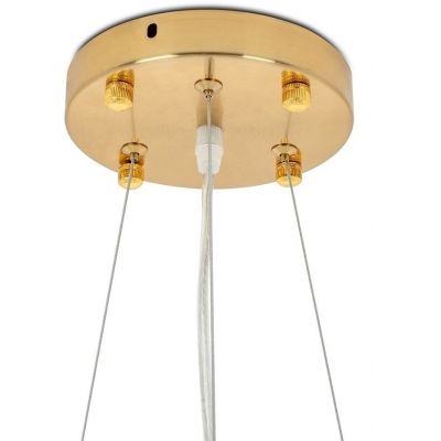 Moosee Cosmo lampa wisząca 25x5 W biała-złota MSE010100223