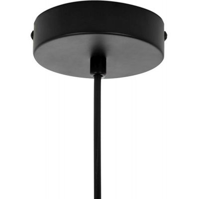 Moosee Spinner lampa wisząca 1x19 W czarna-mleczna MSE010100315