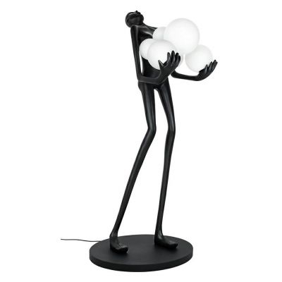 Moosee Human lampa stojąca 6x30W czarna/biała MSE010100326