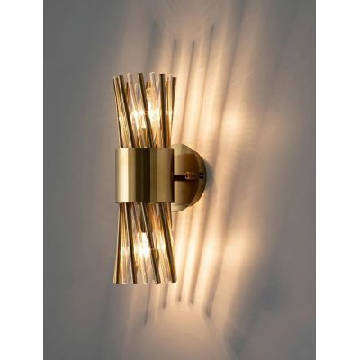 Moosee Lorenzo kinkiet 2x40 W złoty MSE010100338