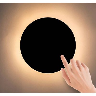 Moosee Shadow Sun kinkiet 1x0,7 LED czarny MSE010100393