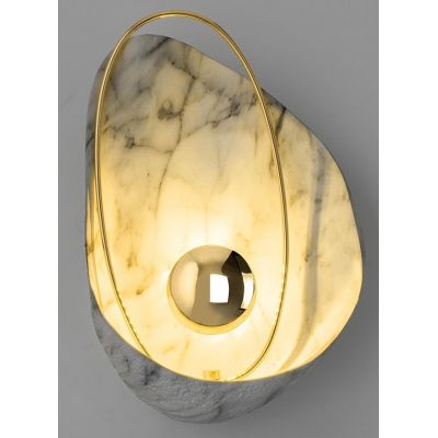 Moosee Rock kinkiet 1x4 W złoty-marmur MSE1501100145