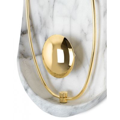 Moosee Rock kinkiet 1x4 W złoty-marmur MSE1501100145