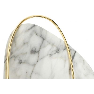 Moosee Rock kinkiet 1x4 W złoty-marmur MSE1501100145