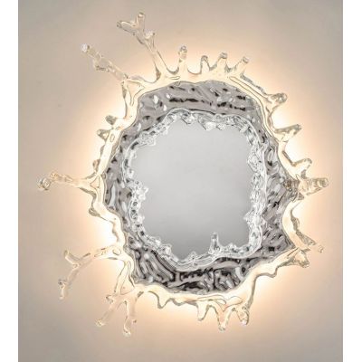 Moosee Splash lampa podsufitowa 1x17 W srebrna MSE1501100172