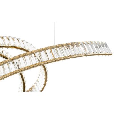 Moosee Wave lampa wisząca 1x28 W złota MSE1501100188