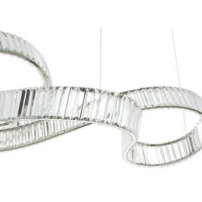 Moosee Wave lampa wisząca 1x75 W chrom MSE1501100199