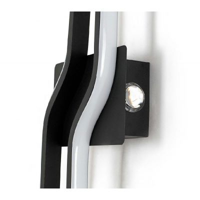 Moosee Roche kinkiet 1x25 W czarny MSE1501100413