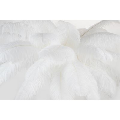 Moosee Tiffany lampa stojąca 5x40 W biała-złota MSE1501100417