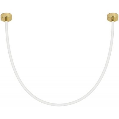 Moosee Lasso lampa wisząca 1x40 W biała-złota MSE1501100440