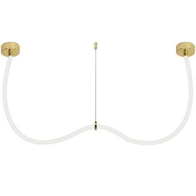 Moosee Lasso lampa wisząca 1x40 W biała-złota MSE1501100440