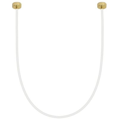 Moosee Lasso lampa wisząca 1x45 W biała-złota MSE1501100442