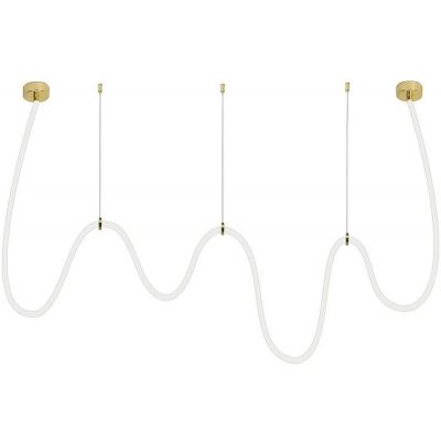 Moosee Lasso lampa wisząca 1x50 W biała-złota MSE1501100443
