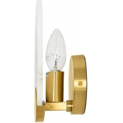 Moosee Luxio kinkiet 1x40 W biały-złoty MSE1501100444