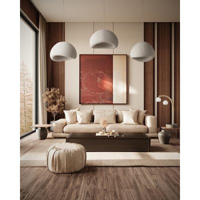 Moosee Nest lampa wisząca 1x40 W biała MSE1501100468