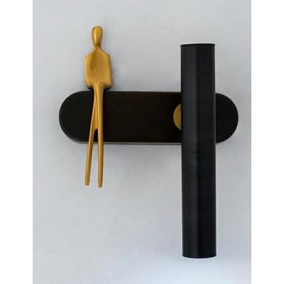 Moosee Boy kinkiet 1x4 W czarny-złoty MSE1501100480