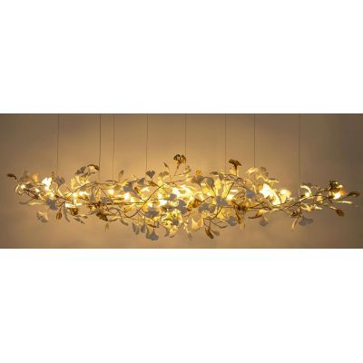 Moosee Flora lampa wisząca 20x40 W biała-złota MSE1501100483