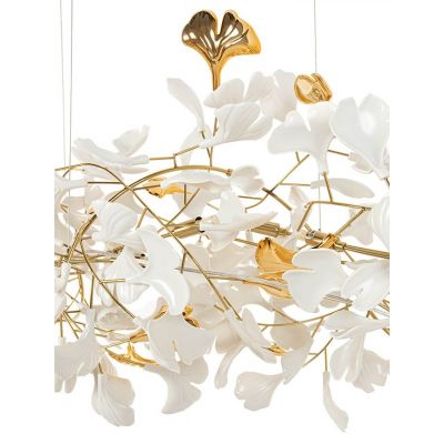 Moosee Flora lampa wisząca 20x40 W biała-złota MSE1501100483