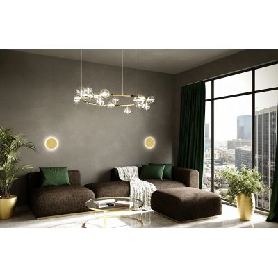 Moosee Alure lampa wisząca 15x5 W złota MSE1501100498