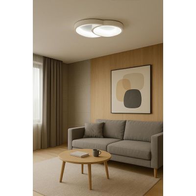 Moosee Cells lampa podsufitowa 1x45 W biała MSE1501100502