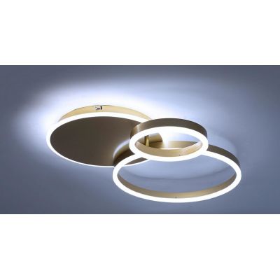 Moosee Rings lampa podsufitowa 45 W LED złota MSE1501100506