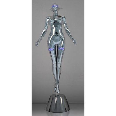 Moosee Cyber Woman lampa stojąca 4 W LED lustrzany chrom MSE1501100513