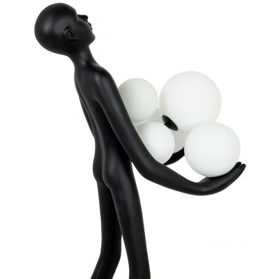 Moosee Human lampa stołowa 3x40 W czarna MSE1501100514